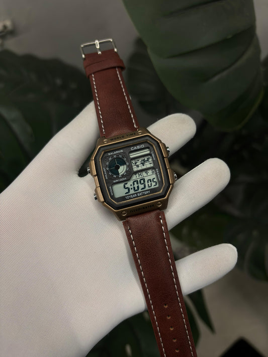 Casio AE-1200WH World Time Watch