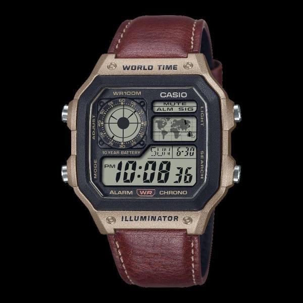 Casio AE-1200WH World Time Watch